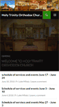 Mobile Screenshot of holytrinitydanbury.org